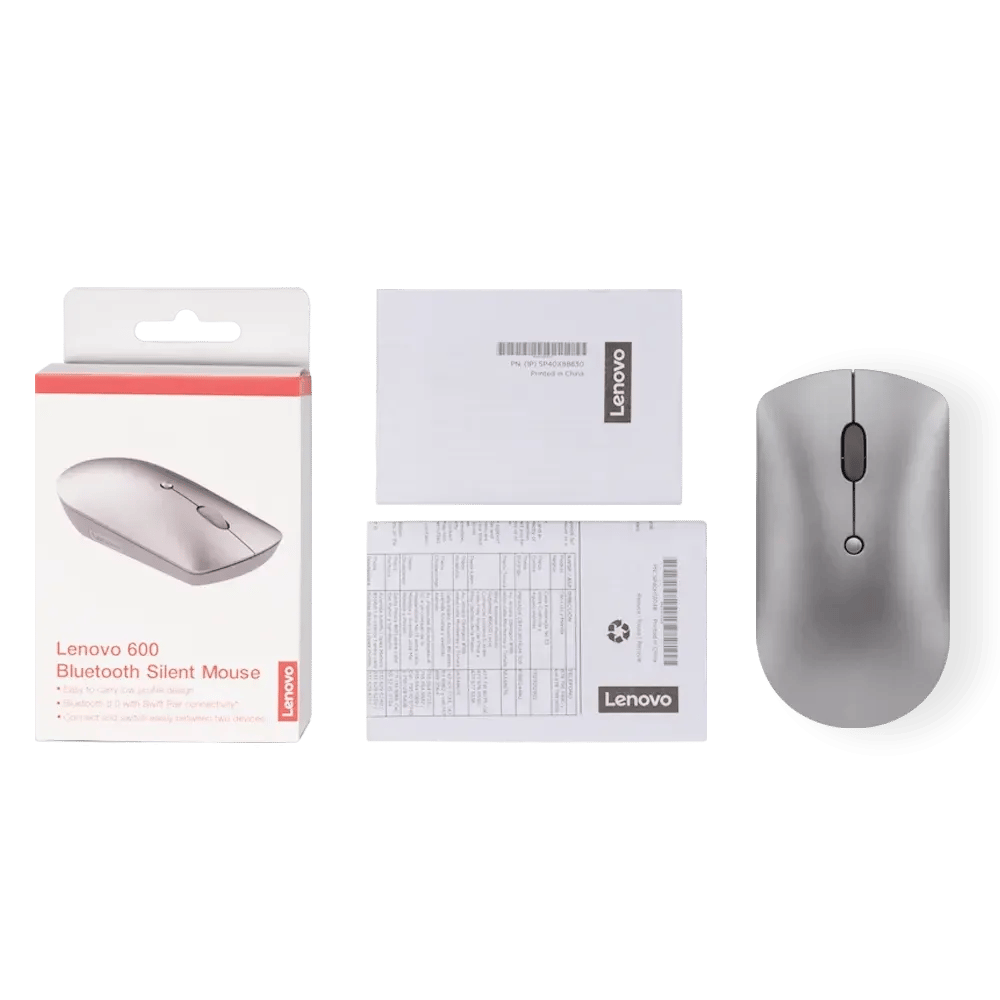 Miš Lenovo 600 Bluetooth Silent 800/2400 DPI — slika 3 od 3