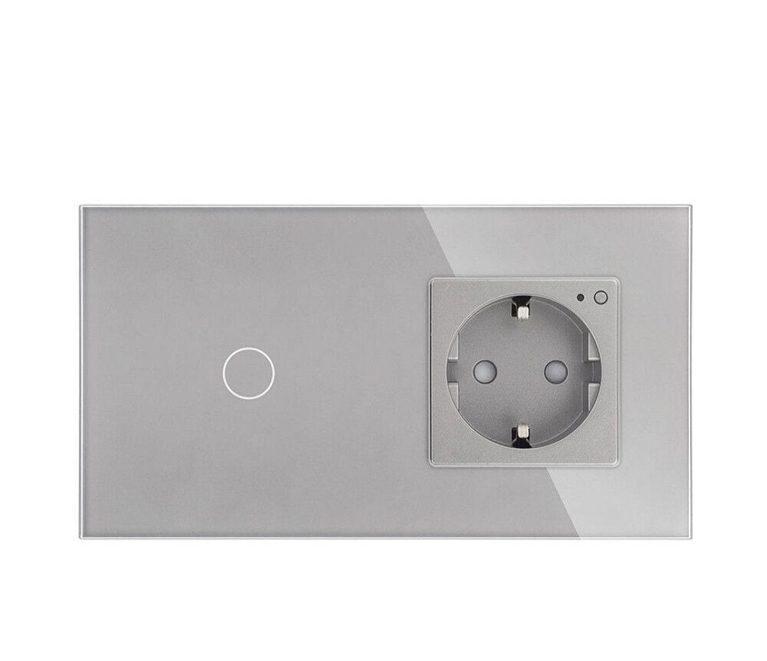 TECH WAVE touch stakleni panel jedna tipka i okvir sa WI-FI ut... — slika 2 od 3