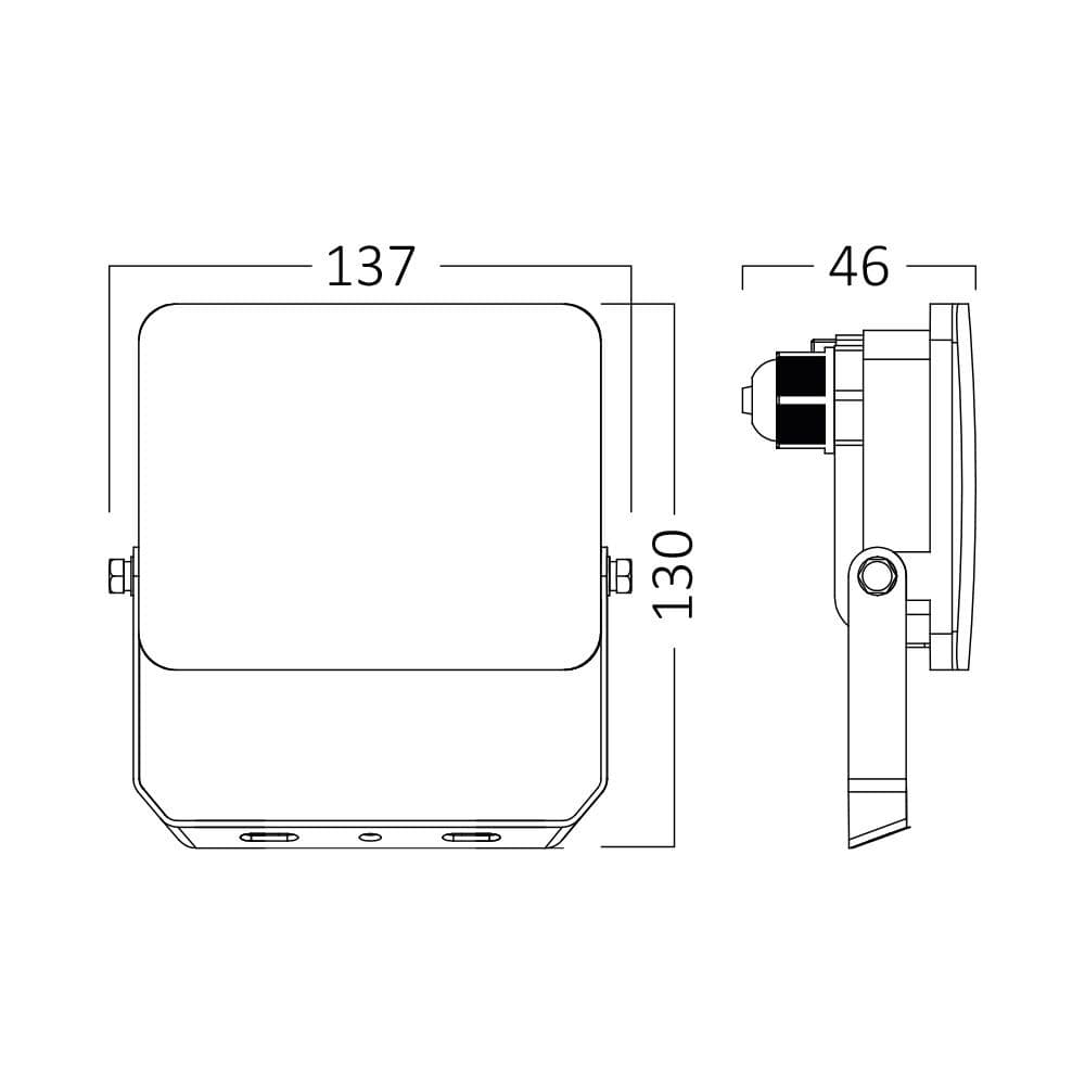 LED BIJELI REFLEKTOR  20 W  VANJSKI ip65 cct — slika 3 od 3