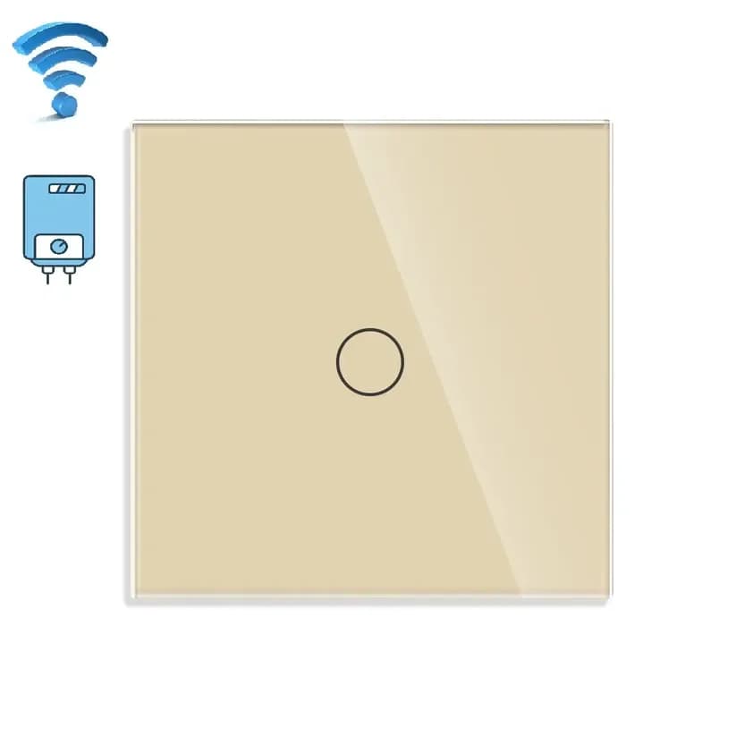 TECH WAVE touch indikatorski panel za bojler 20A 4000W- zlatna... — slika 2 od 4