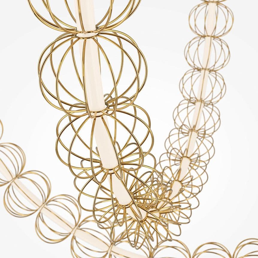 Maytoni LED luster 117W 3000K- zlatna — slika 2 od 4