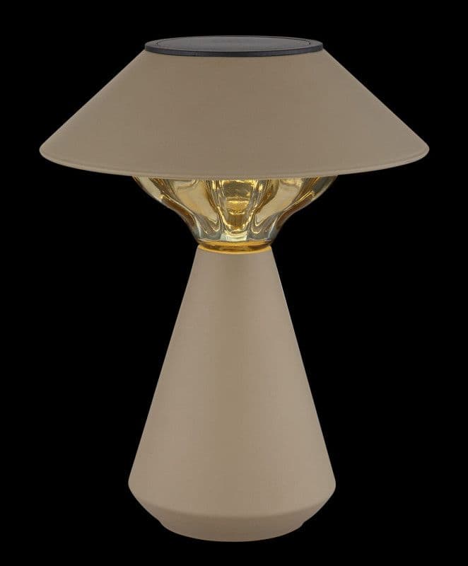 Solarna stolna lampa 10xLED- bež — slika 8 od 10