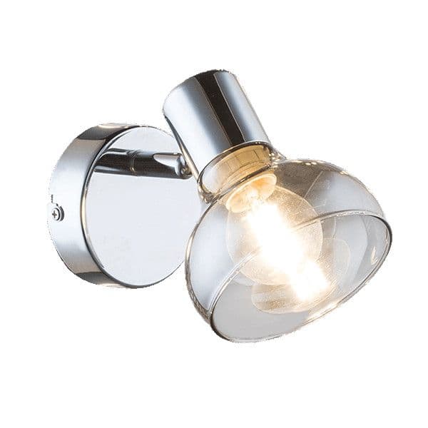 Zidna lampa 1xE14 hrom — slika 1 od 1