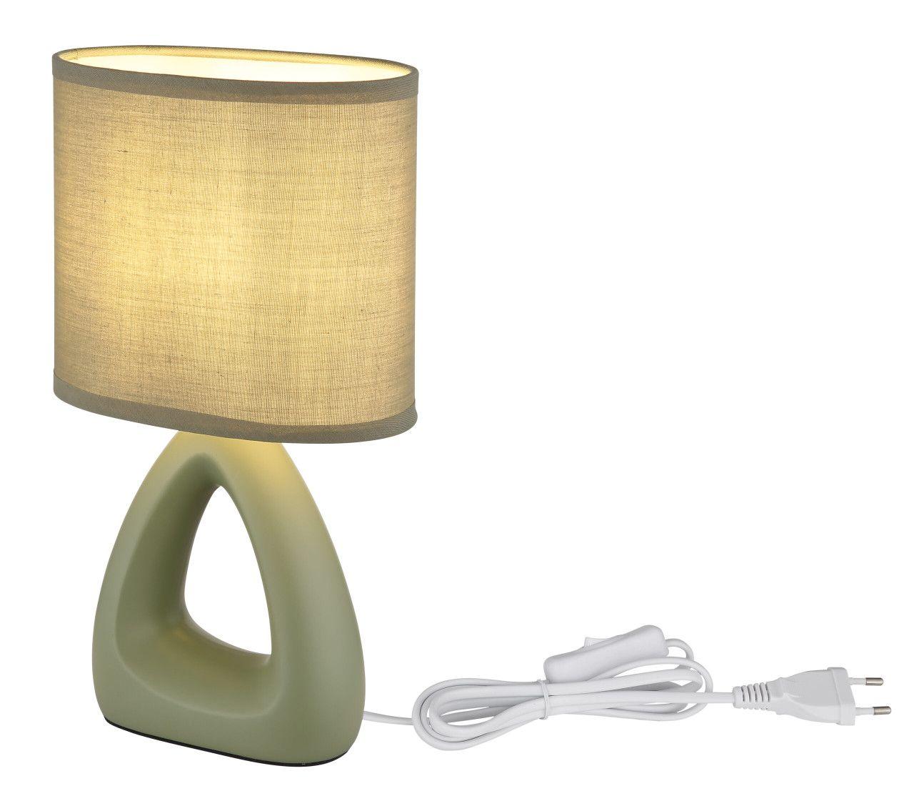 Stolna lampa trokut 1xE14- zelena — slika 6 od 8
