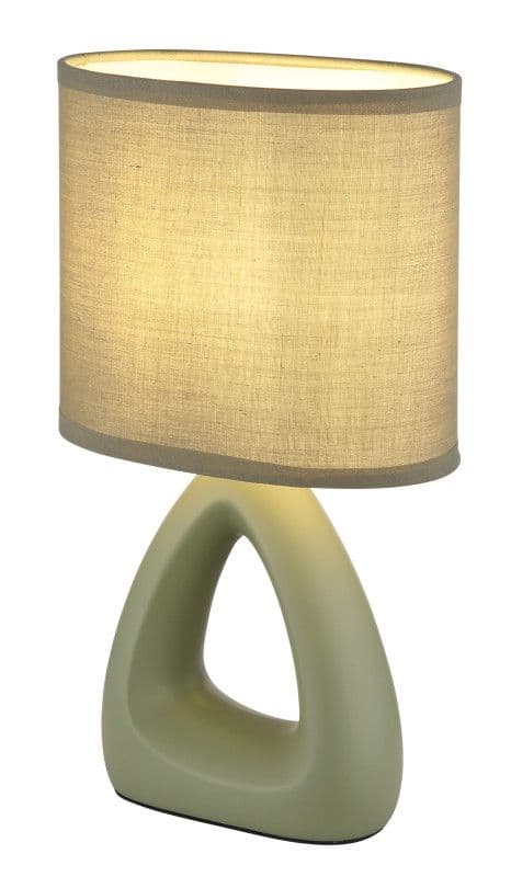 Stolna lampa trokut 1xE14- zelena — slika 2 od 8
