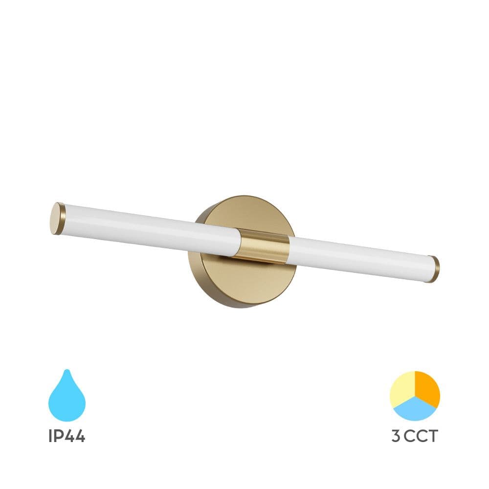 LED zidna lampa 7W/3u1- zlatna (za ogledalo) — slika 1 od 5
