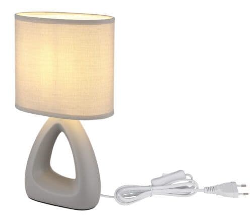 Lampa siva stolna 1xE14 — slika 4 od 7