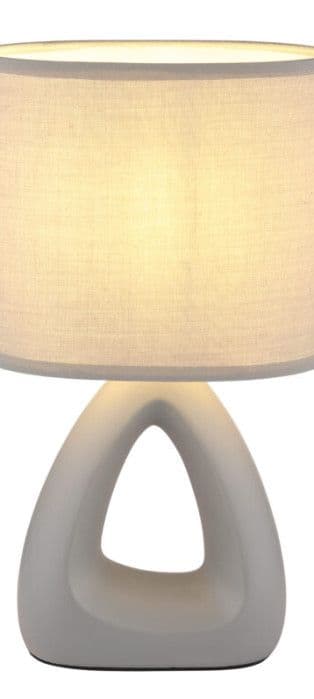 Lampa siva stolna 1xE14 — slika 3 od 7