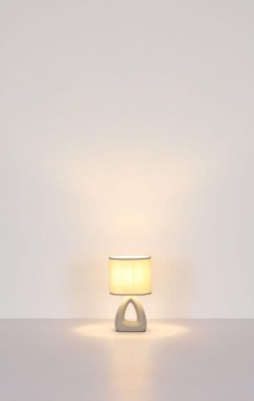 Lampa siva stolna 1xE14 — slika 6 od 7