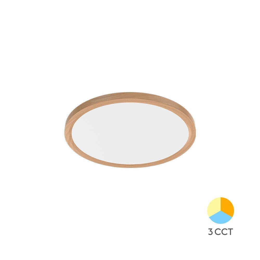 Drvena LED plafonjera 45W — slika 1 od 5