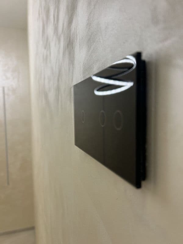 LIVOLO smart dvopolni(serijski) izmjenični prekidač- crna (k... — slika 7 od 9