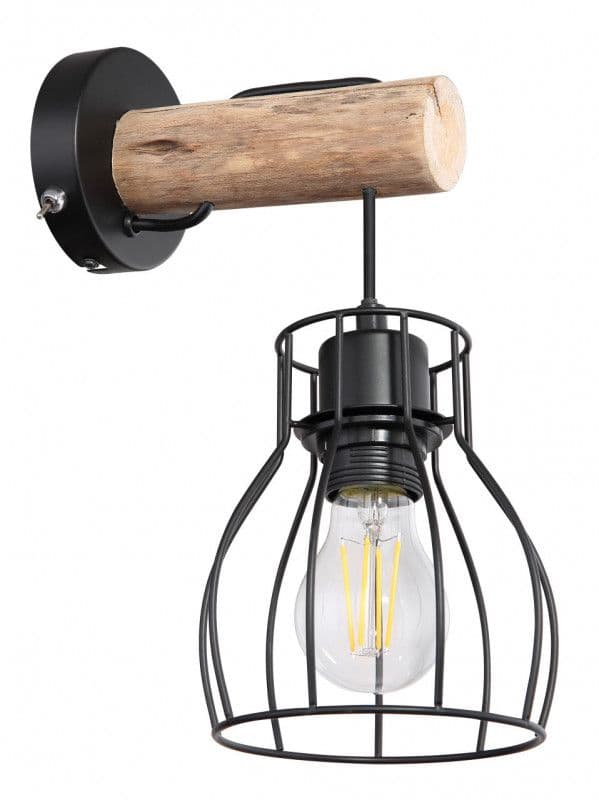 Zidna lampa drvo — slika 2 od 2