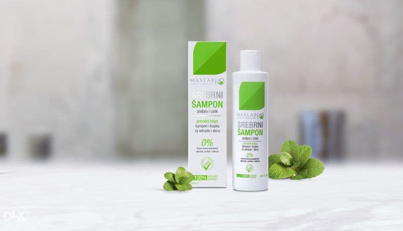 ŠAMPON PRIRODNI -SA SREBROM-  *MAXLAB*   30 ppm — slika 1 od 3