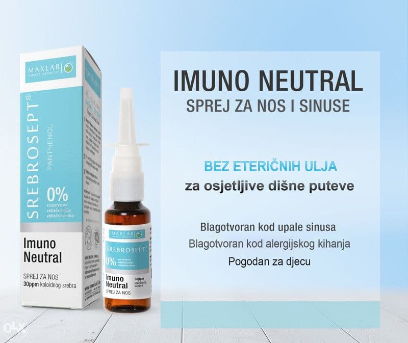 SPREJ ZA NOS I SINUSE-BEZ ETERIČNIH ULJA)-IMUNO NEUTRAL — slika 4 od 5