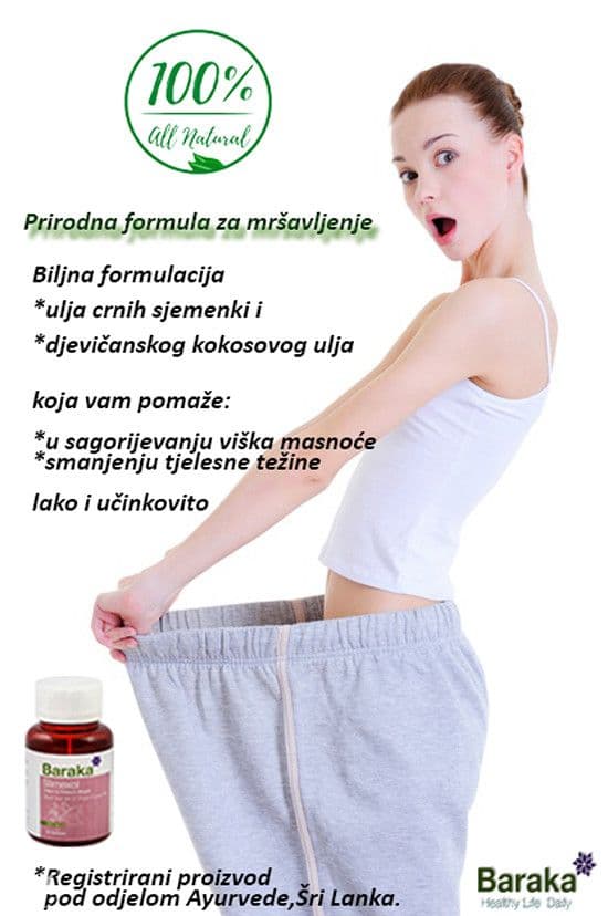 ZA MRŠAVLJENJE -PRIRODNE KAPSULE *SLIMEXOL* -Šri Lanka — slika 2 od 5