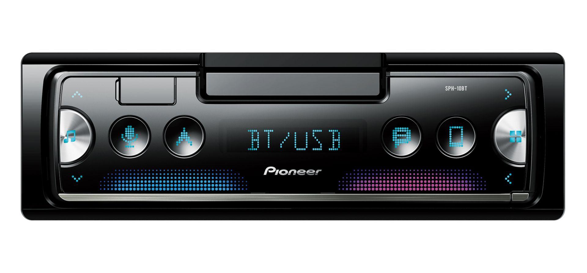 1-DIN prijemnik s Bluetooth®-om i USB-om. Povezuje se s iPhone i Android SPH-10BT-DELU — slika 2 od 2