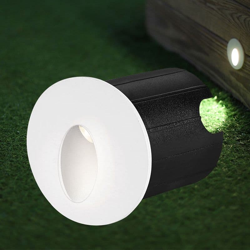 Zidna lampa okrugla 2w 3000K IP65 — slika 2 od 4