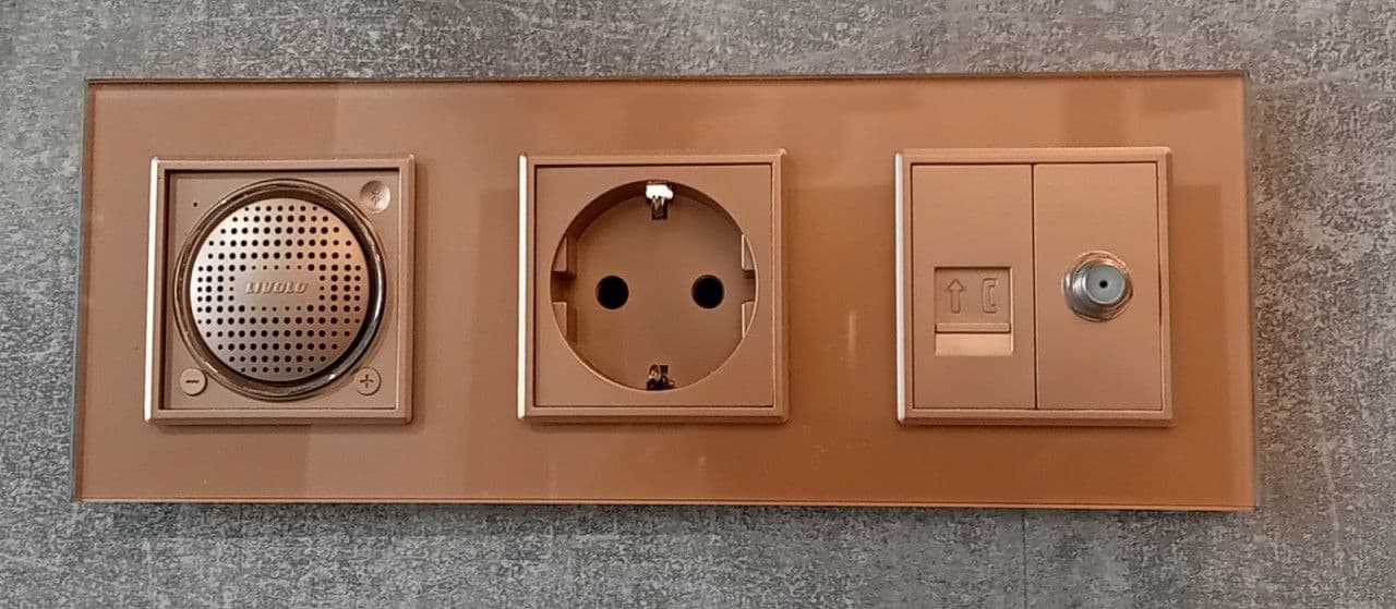 LIVOLO utičnica/zvučnik/port za telefon — slika 2 od 2