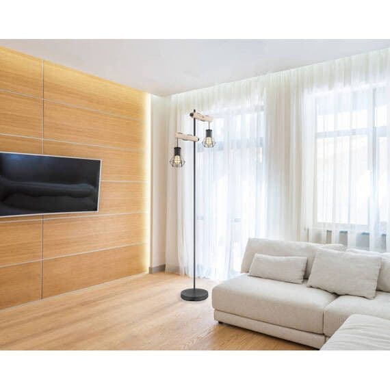 Podna lampa 2xE27 — slika 1 od 4