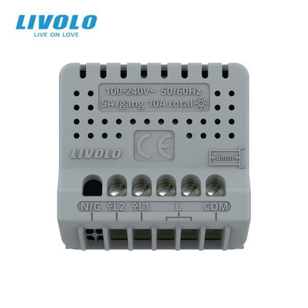LIVOLO touch dvopolni(serijski) izmjenični prekidač- bijela ... — slika 6 od 7
