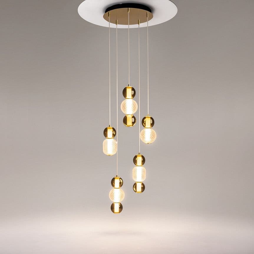 Maytoni LED visilica 80W 3000K- zlatna — slika 2 od 5