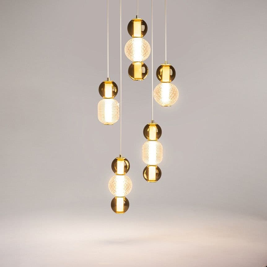 Maytoni LED visilica 80W 3000K- zlatna — slika 3 od 5