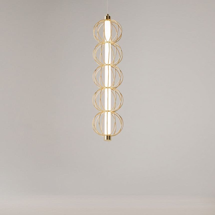 Maytoni LED visilica 17W- zlatna — slika 4 od 5