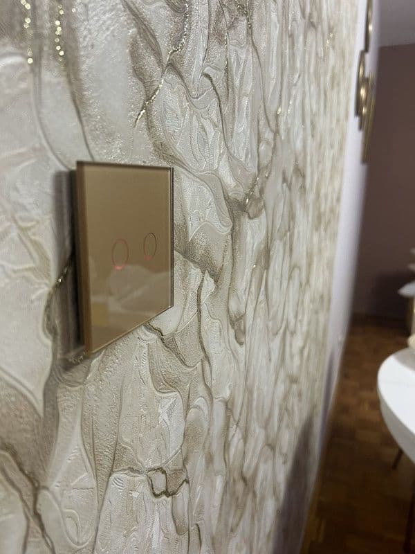 LIVOLO smart dvopolni(serijski) izmjenični prekidač- zlatna ... — slika 8 od 9