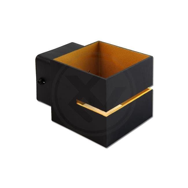 Zidna lampa G9 crno-zlatna — slika 1 od 1