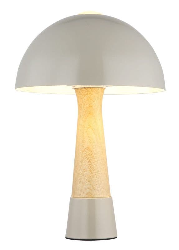 Stolna lampa gljiva 1xE27- siva mat — slika 4 od 10