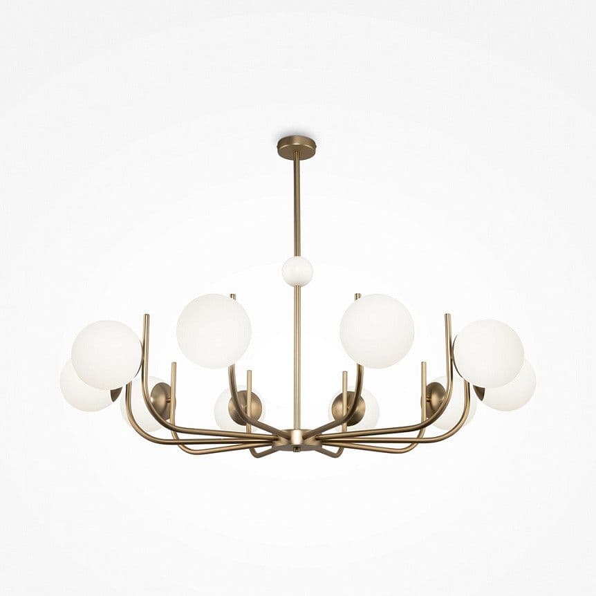 Maytoni luster 10xE14- zlatna/bijela — slika 1 od 1