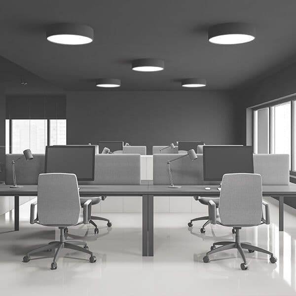 LED plafonjera 36W- crna — slika 2 od 4