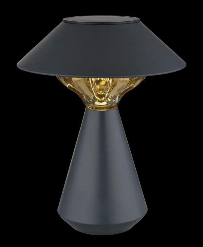Solarna stolna lampa 10xLED- crna — slika 4 od 8