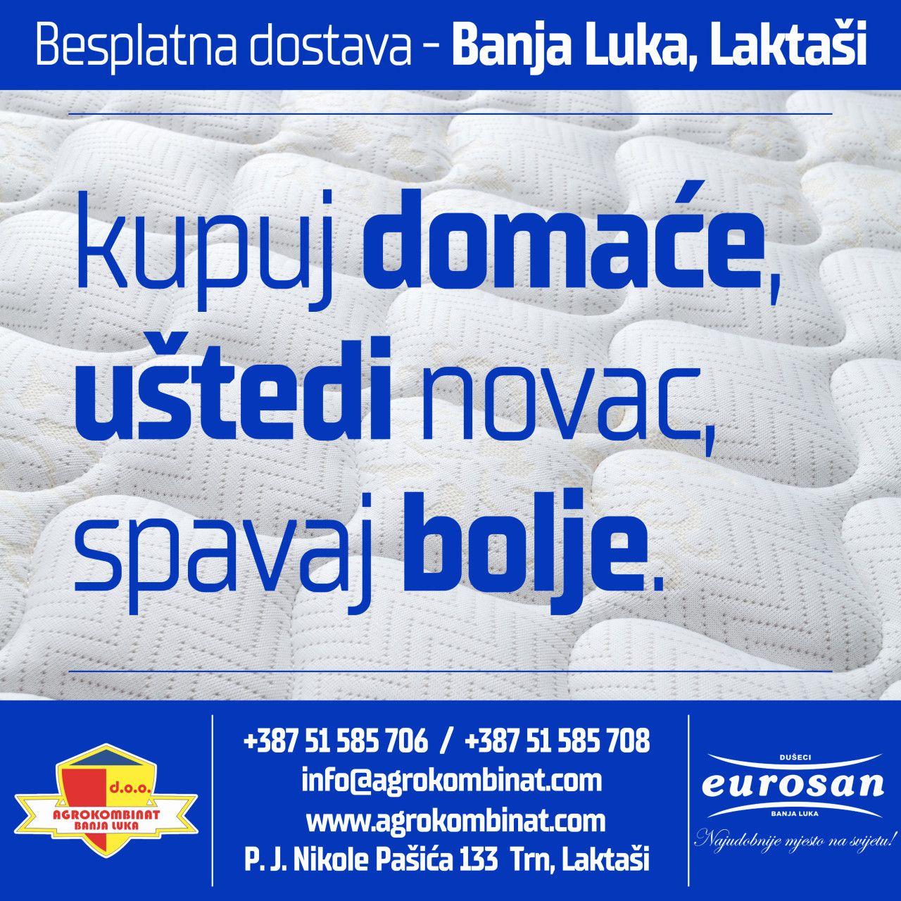 ROYAL dušek madrac | OD 531KM | EuroSan dušeci Banja Luka — slika 2 od 4