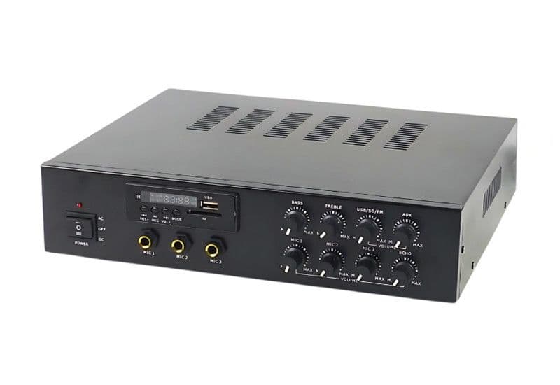 PA-SYSTEMS TAD-6P 100V pojačalo 60W sa playerom — slika 1 od 4