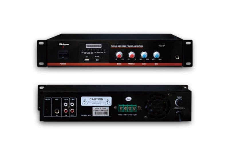 Pojačalo 100V-40W PA-Systems TA-4F — slika 1 od 1