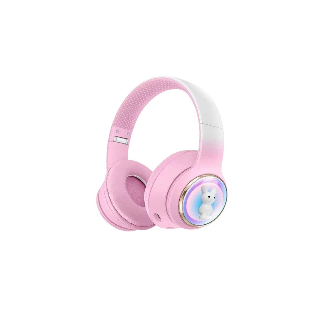 BLUETOOTH SLUSALICE AKZ-53 RABBIT 5.3BT 6D PINK — slika 1 od 1