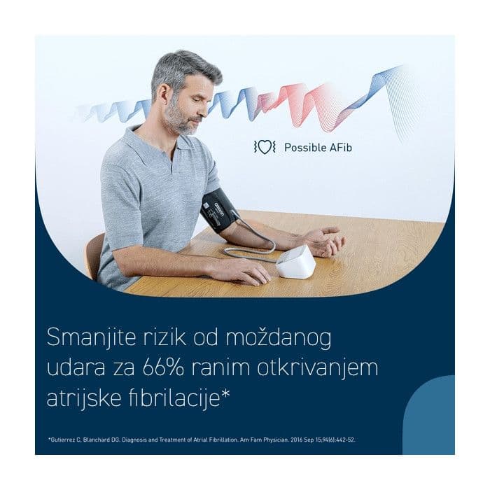 Tlakomjer OMRON M3 afib + adapter GRATIS — slika 3 od 4