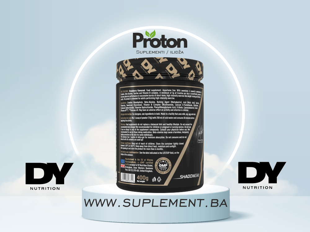 Dorian Yates The Creatine 400g Kreatin Strawberry — slika 3 od 4