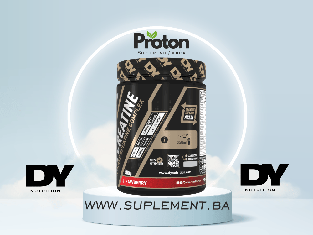 Dorian Yates The Creatine 400g Kreatin Strawberry — slika 2 od 4