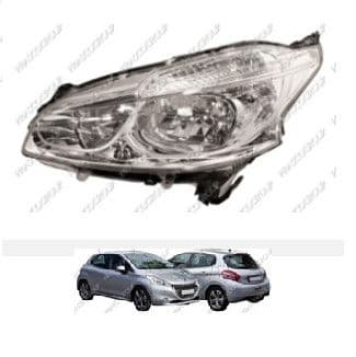 PEUGEOT 208 -Far lijevi (H7-H7) (2012-1015) — slika 1 od 1