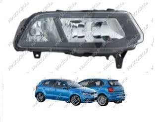 VW POLO (MK5) -Dnevno svjetlo desno (2014-2017) — slika 1 od 1