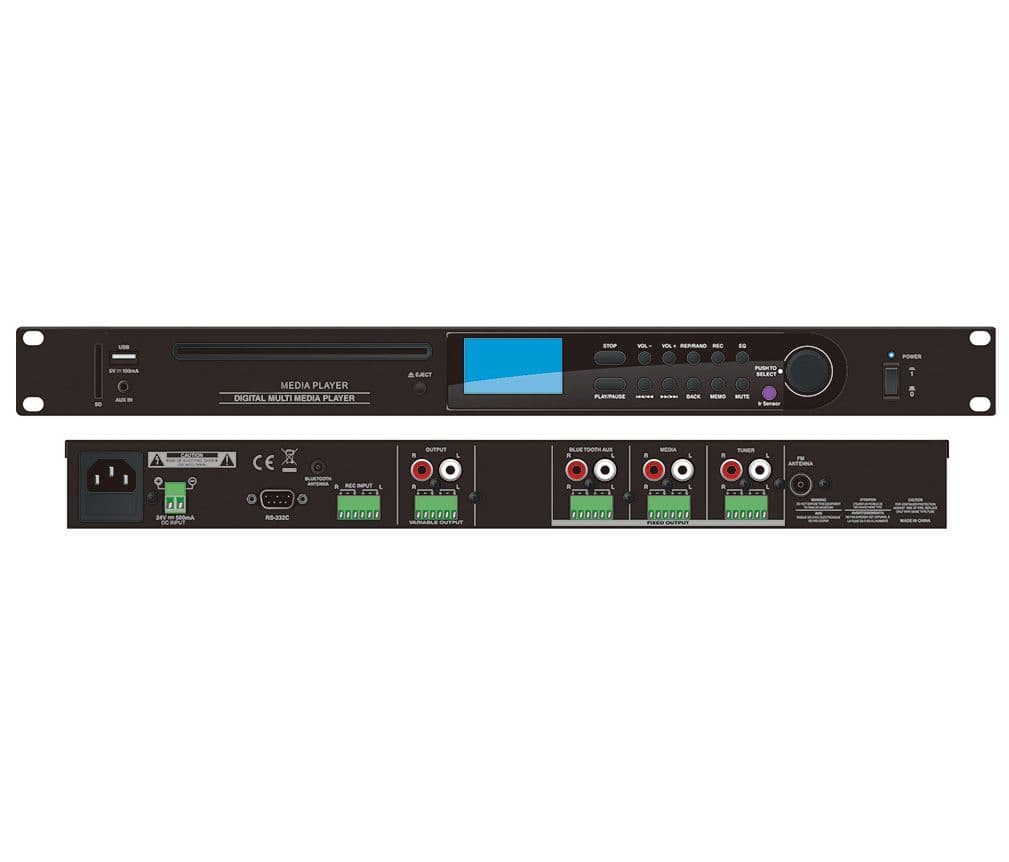 CD/USB/SD/BT/FM player InAudio IN-CDM — slika 1 od 1