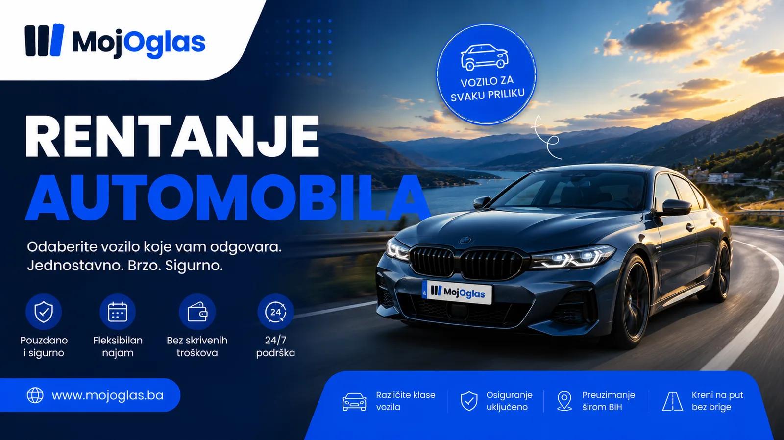 Rentanje automobila u Bosni i Hercegovini – Pronađite ili oglasite vozilo na MojOglas.ba