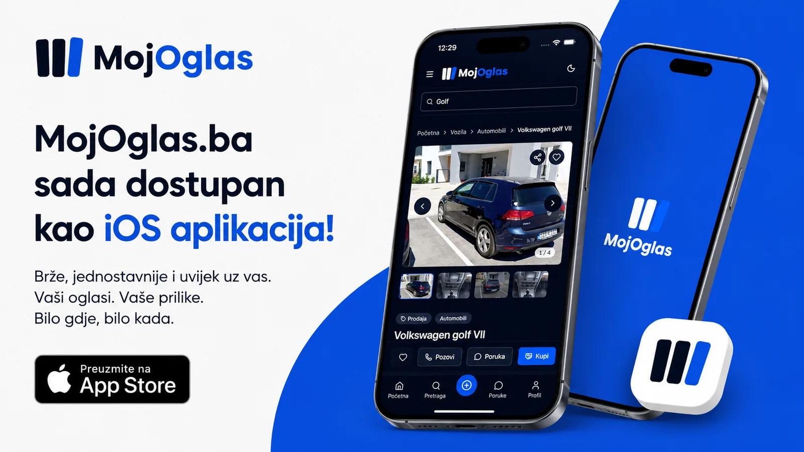 MojOglas.ba sada dostupan i kao iOS aplikacija